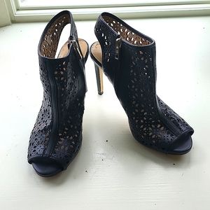 Ann Taylor Open Toe Booties